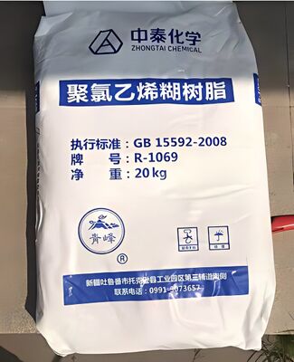 Zhongtai R1069 PVC Paste Resin K-Value 78 o bardzo niskiej czystości i wysokim stopniu polimeryzacji