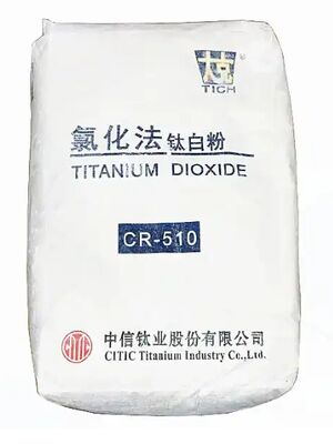 CR-510 Pigment z dwutlenkiem tytanu rutylowego o wysokiej czystości o bardzo wysokiej czystości rutylowej, wysokiej białości i niebieskiej barwie oraz doskonałej rozproszalności