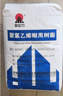 Chenhongli C-125 PVC Paste Resin K-Value 74 o bardzo wysokiej białości i średniej kontrolowalnej lepkości do zastosowań wysokiej jakości