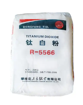 R-5566 Rutilowy Dioksid Tytanu Pigment o zawartości 94,4% TiO2, 99,3% Rutilowej zawartości i wytrzymałości barwienia 1977