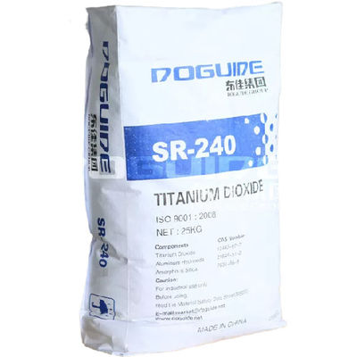 Proces siarczanowy Dwutlenek tytanu Klasa rutylu Nr CAS 13463-67-7 Doguide SR-240