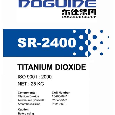 SR-2400 Doguide Rutylowy proces siarczanu dwutlenku tytanu CAS 13463-67-7