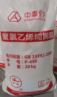 Zhongtai wysokiej jakości żywica PVC pasta pigmentowa pasta PVC żywica P450 w proszku