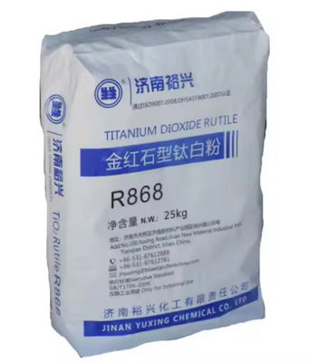 Jinan Yuxing Sulfate Proces Dwutlenek tytanu TiO2 R868 z doskonałą utrzymaniem połysku dla powłoki cewki