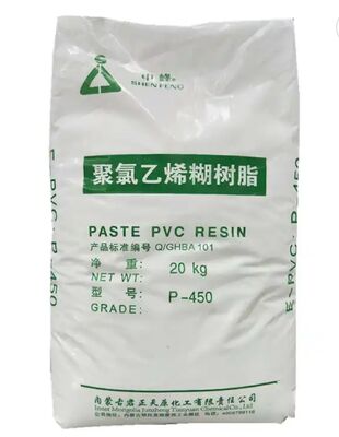 ISO Junzheng P-450 Paste PVC Resin Powder z wartością K 65, niską wilgotnością i stabilną lepkością do zastosowań przemysłowych