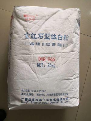 CAS 13463-67-7 Typ rutylowy Proces siarczanu dwutlenku tytanu DHR-966
