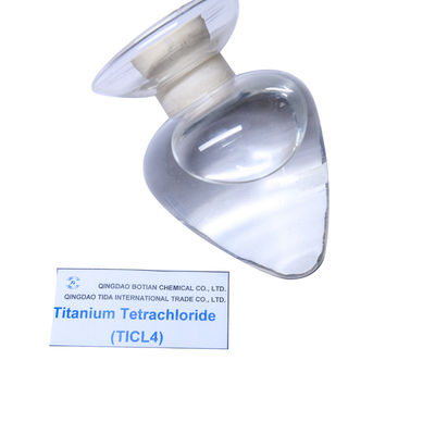 99,9% tetrachlorek tytanu TiCl4 Przezroczysta ciecz 7550-45-0 Opakowanie zbiornika ISO