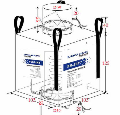 DOGUIDE GROUP SR-2377 Dwutlenek tytanu rutylowy z nieorganiczną powłoką Zr-Al dla doskonałej rozproszalności w wodzie i białości proszku suchego ≥ 97,0