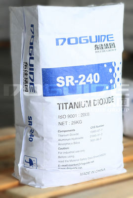 Proces siarczanowy Dwutlenek tytanu Klasa rutylu Nr CAS 13463-67-7 Doguide SR-240