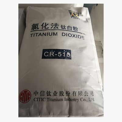 Biały pigment Produkcja dwutlenku tytanu Proces chlorkowy CR-510 do tworzyw sztucznych