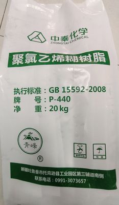 Zhongtai P-440 Emulsja żywicy PVC Pasta CAS nr 9002-86-2