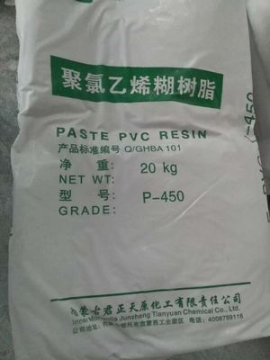 Junzheng P-450 Emulsja z żywicy polichlorku winylu Cas 9002-86-2
