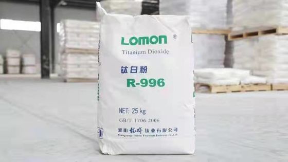 Lomon R-996 Dwutlenek tytanu Cas nr 13463-67-7 Powłoka proszkowa klasy przemysłowej