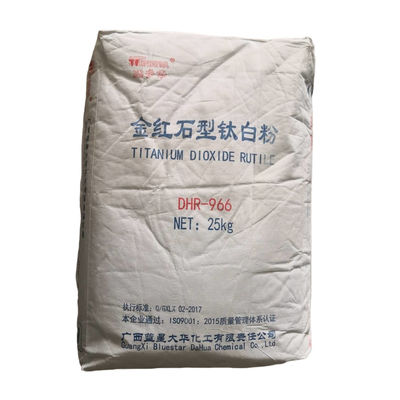 CAS 13463-67-7 Typ rutylowy Proces siarczanu dwutlenku tytanu DHR-966