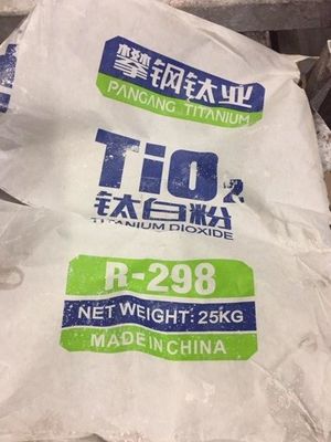 Dwutlenek tytanu Biały pigment Rutylowy TIO2 R298 Biały proszek siarczanowy