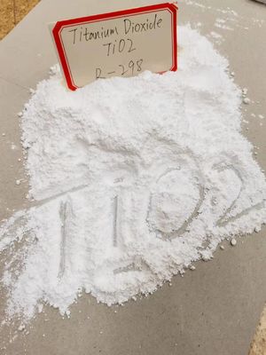 Dwutlenek tytanu Biały pigment Rutylowy TIO2 R298 Biały proszek siarczanowy