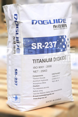 Dongjia SR-237 Pigment z dwutlenkiem tytanu rutylnego powlekany krzemowo-aluminiowym z wysoką odpornością na warunki pogodowe i doskonałą dyspersją