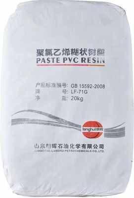 LF-71G Żywica z pasty PVC o wysokim stopniu polimeryzacji 1700±100, niskiej lepkości typu B 3500±1500 mPa*s i ultra-niskiej VCM ≤5,0 μg/g